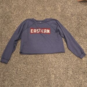 Original Retro Brand Blue Crew Neck Sweater